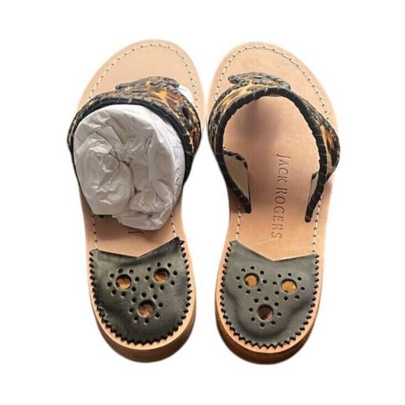 Jack Rogers Haircalf Jack Flat Sandal Womens Size 6 NEW - Picture 5 of 8